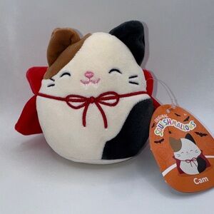 Squishmallows Cam the Cat Vampire